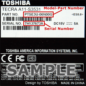 How to get a laptop serial number